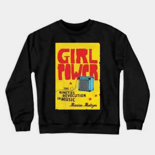 retro vintage girl power Crewneck Sweatshirt